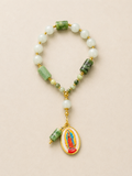 Dizainier esperanza-aigue-marine-emeraude-vierge-marie-Théra'Pierres